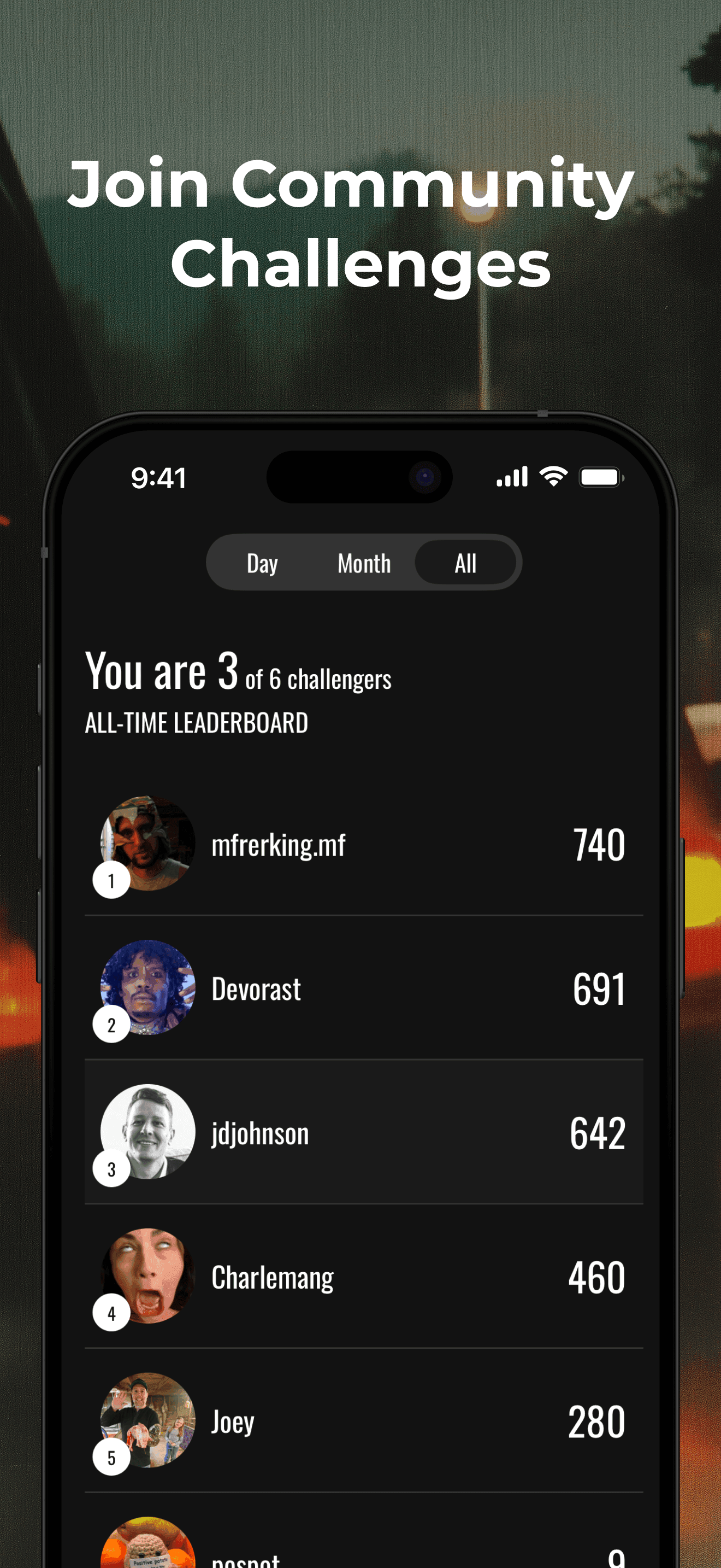 Join Community Challenges