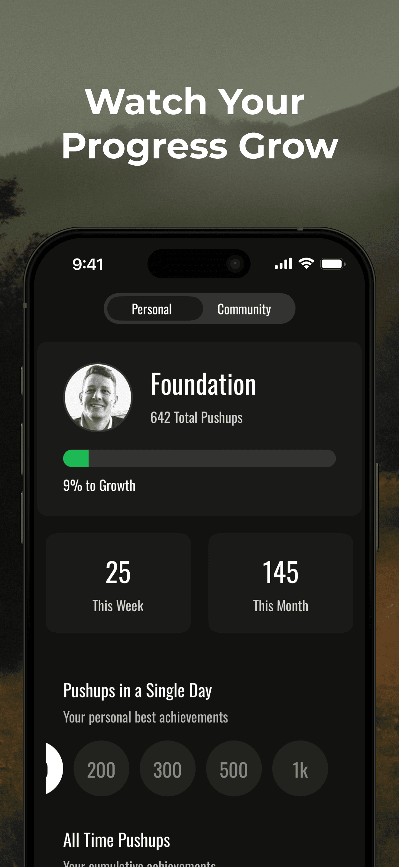 Watch Your Progress Grow