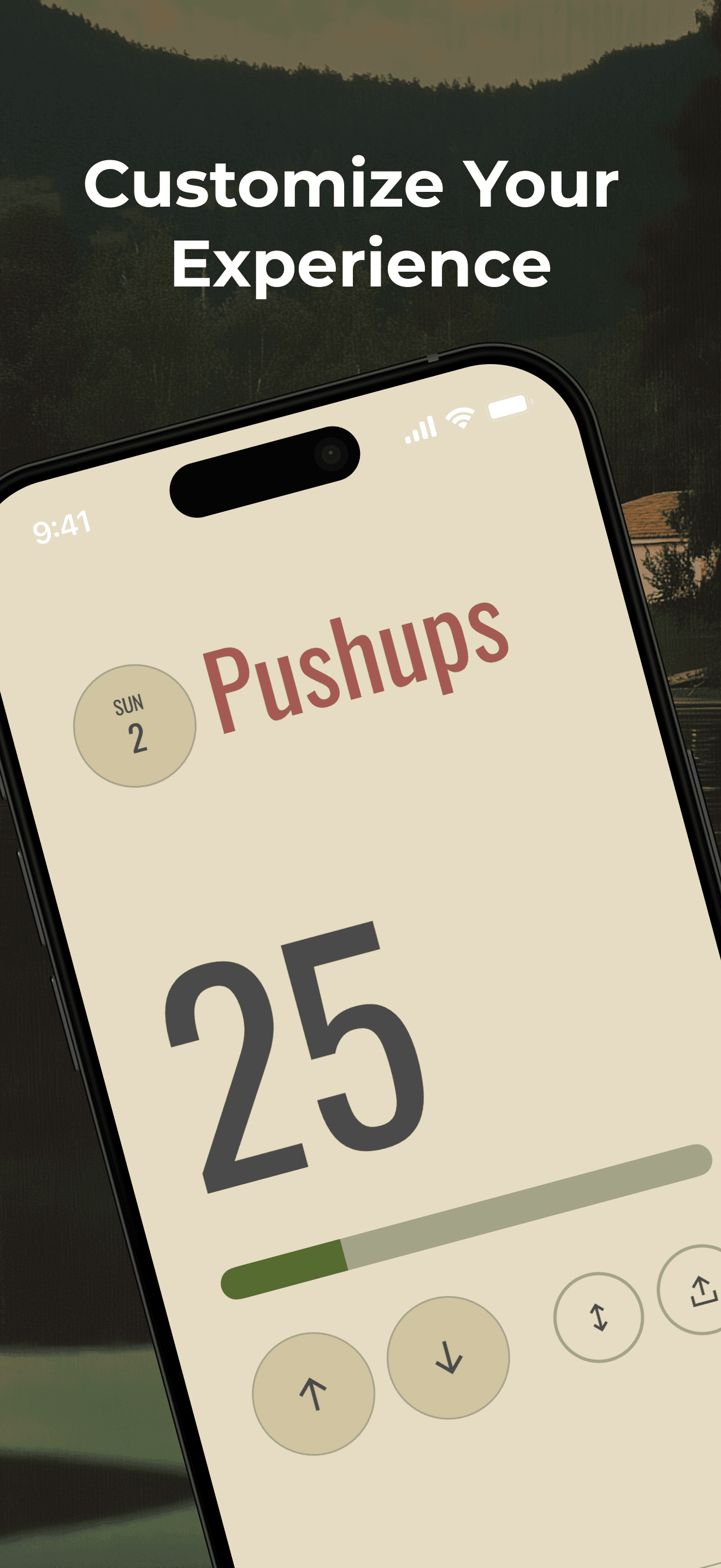 Customize - tan theme